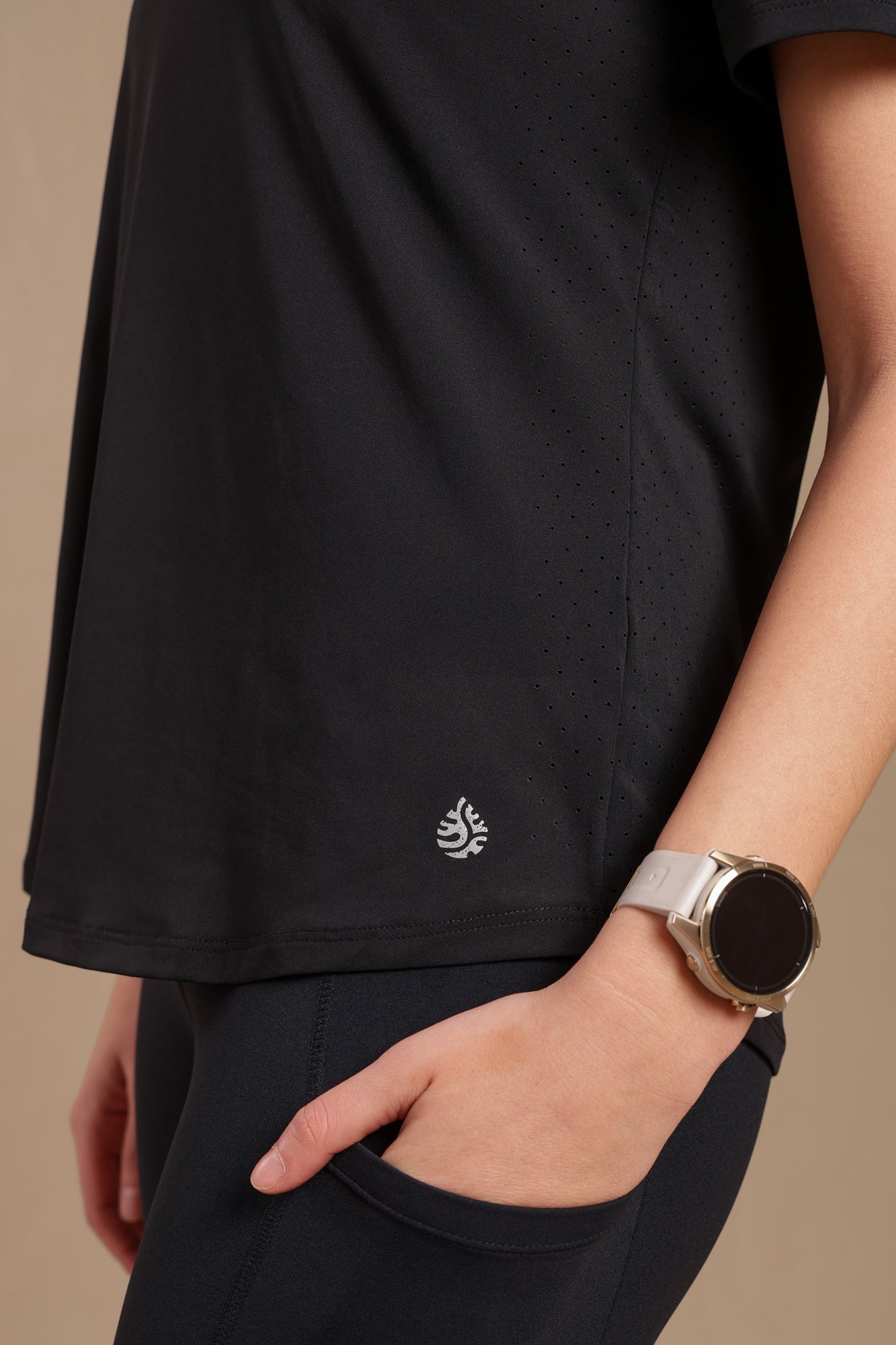 Legging 7/8 con Bolsillo Black