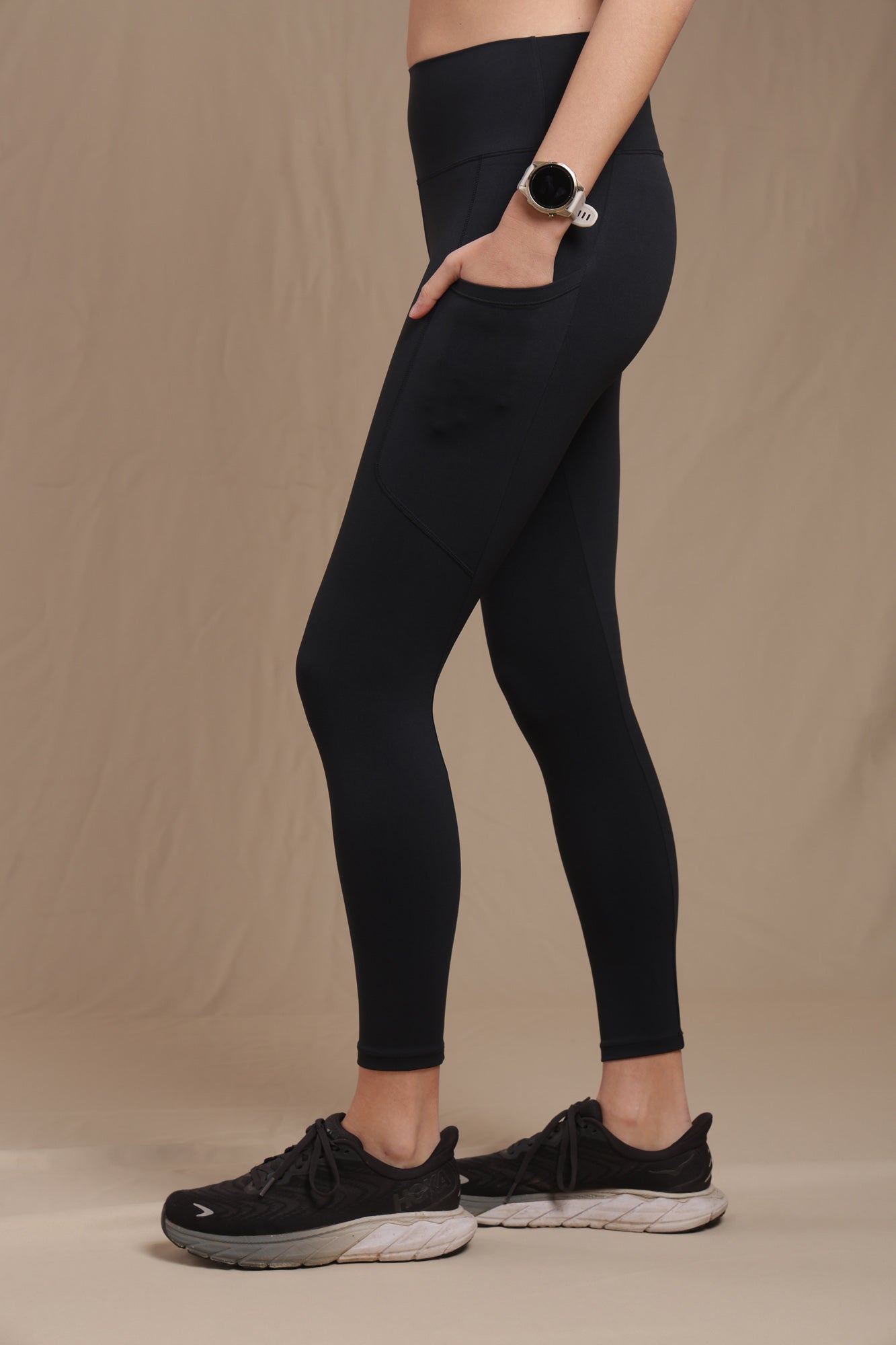 Legging 7/8 con Bolsillo Black