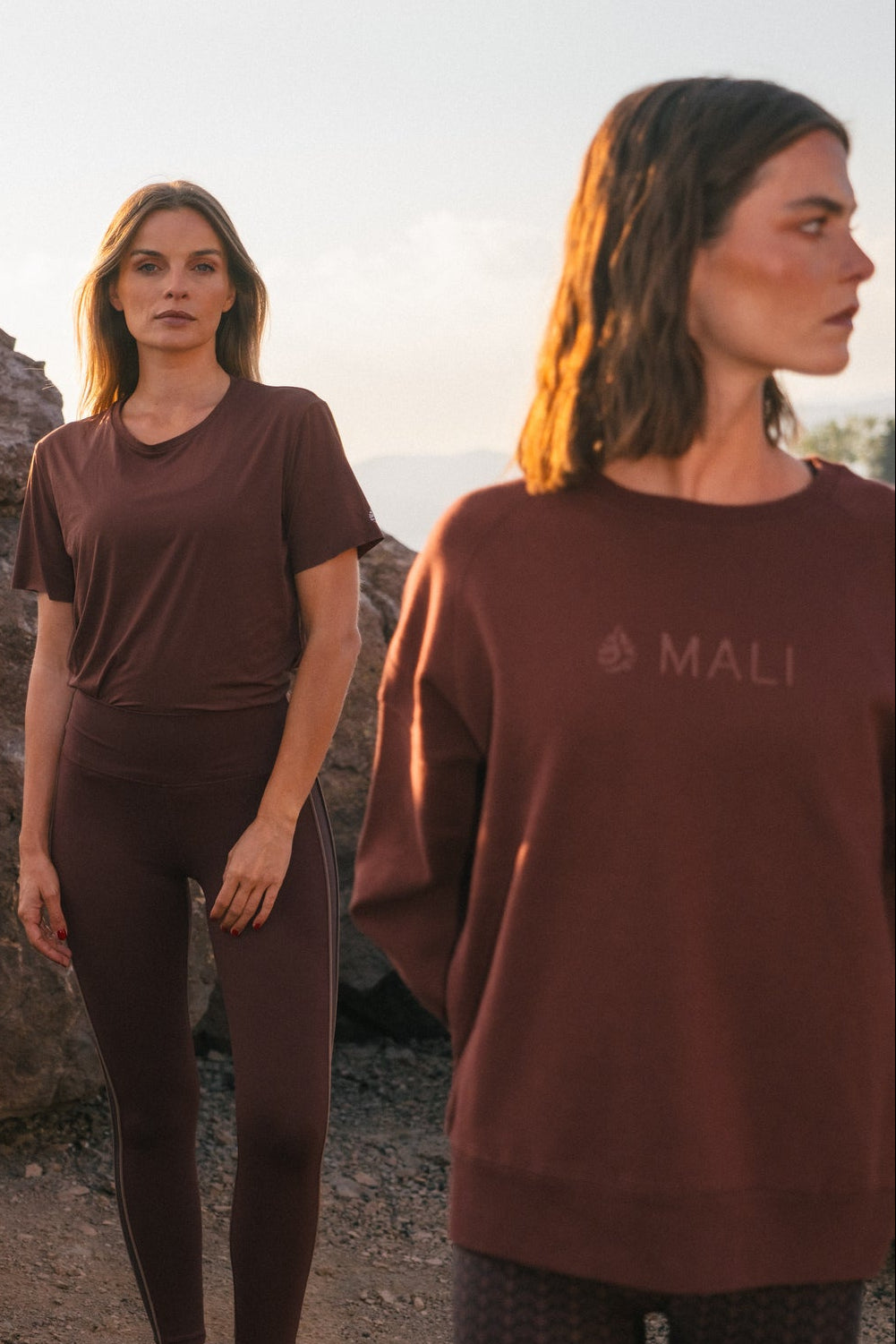 Polerón Crewneck Bitter Chocolate