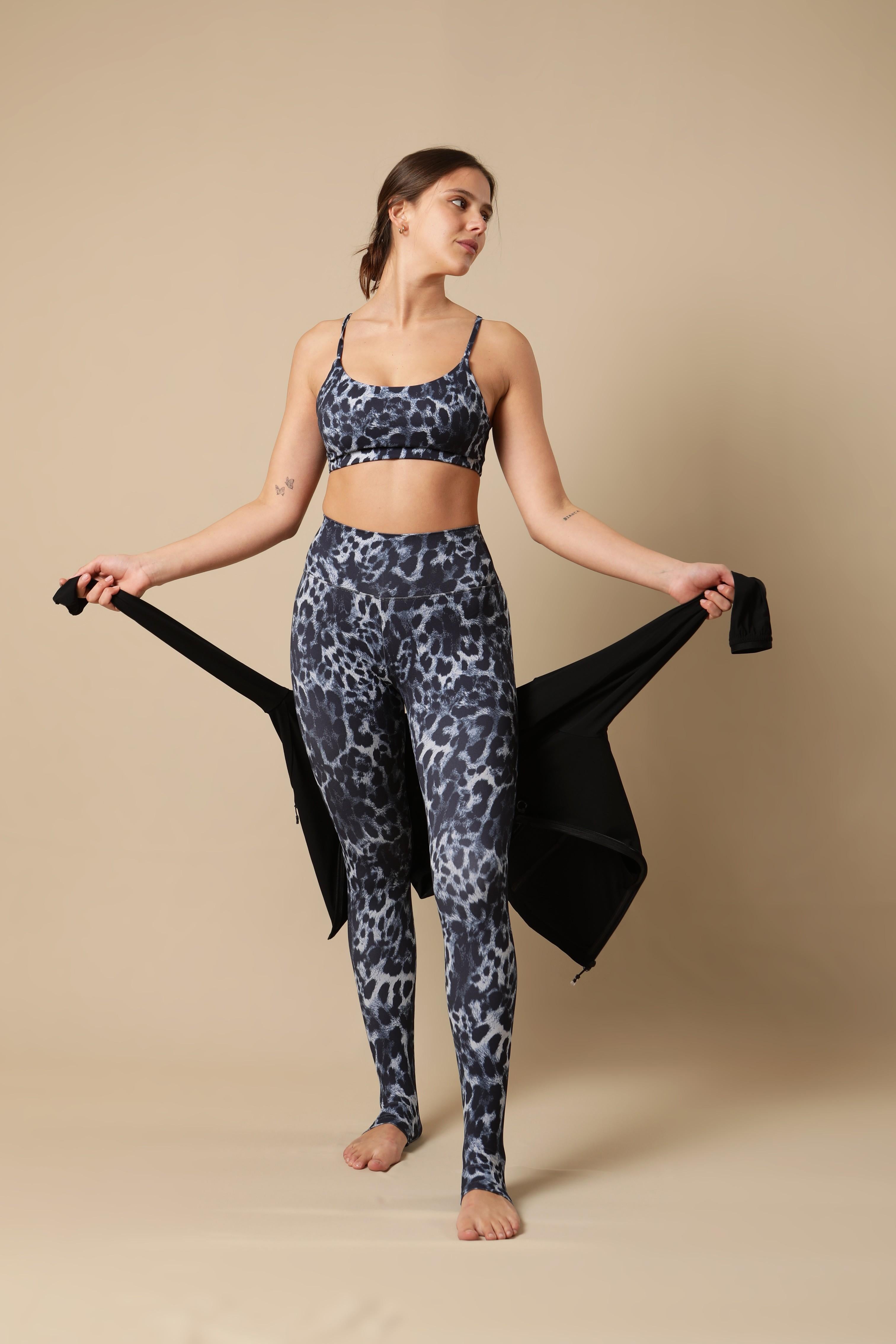 Peto Low Impact Bra Black Cheetah II