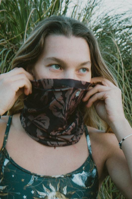 Bandana/Buff Autumn Flowers