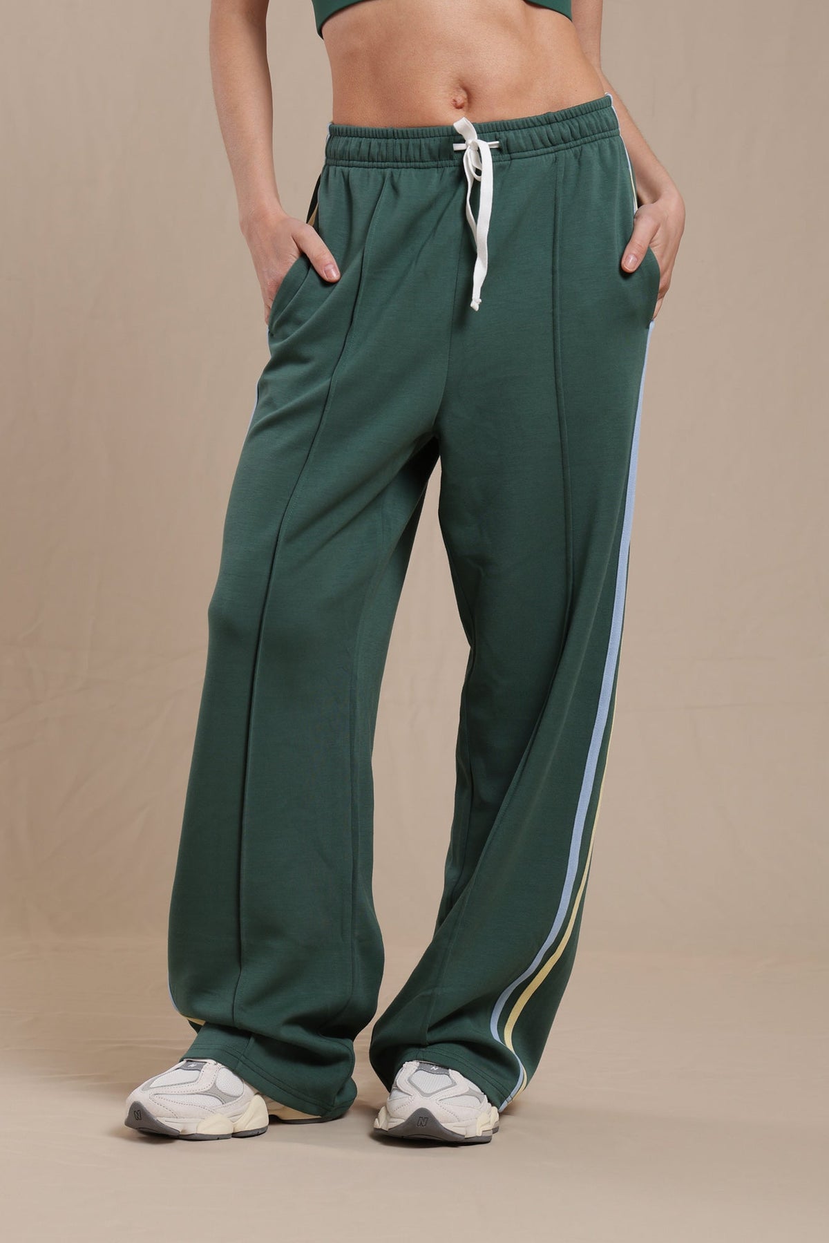 Pantalón Wide Leg Hunter Green – Mali