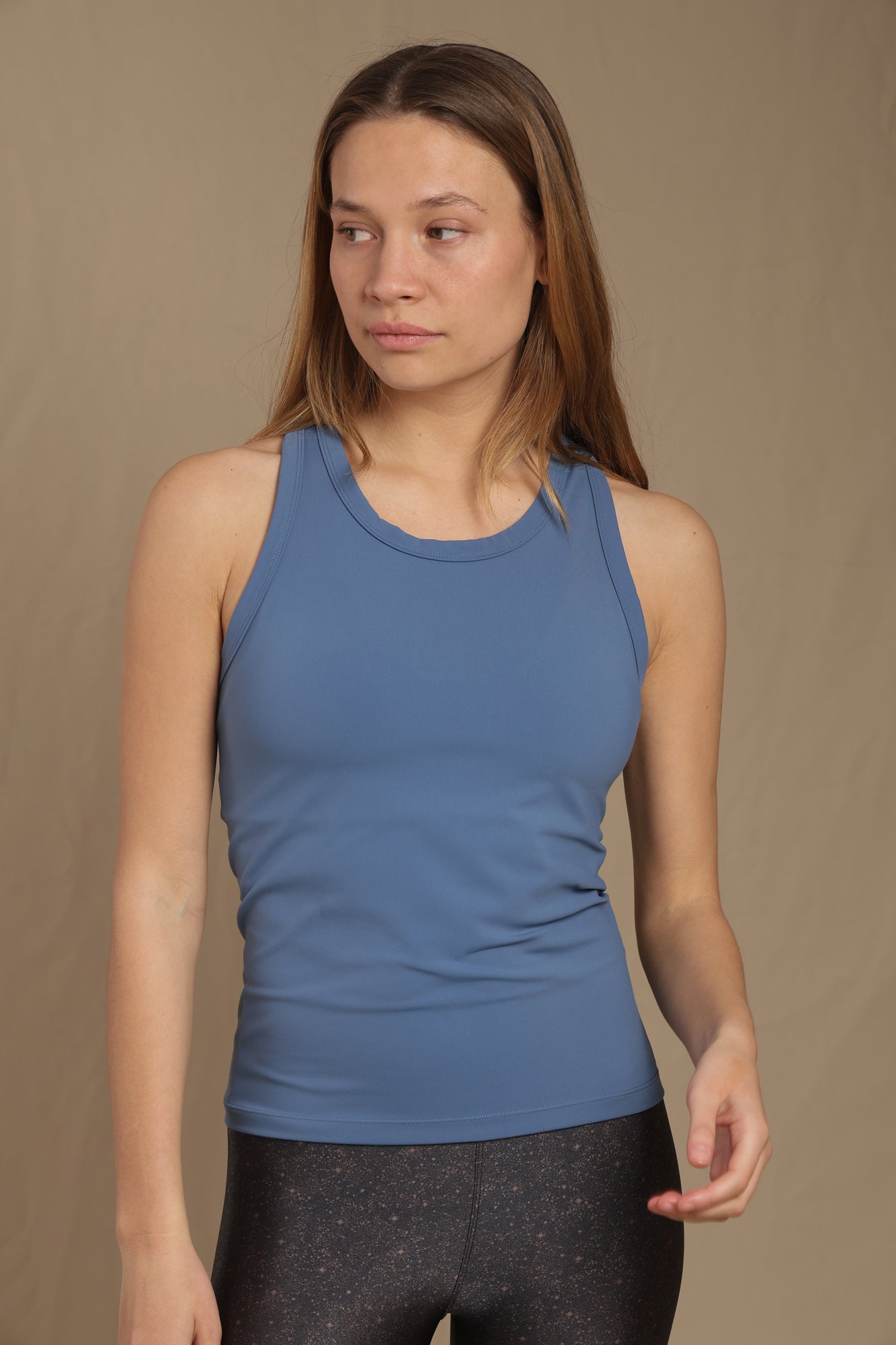 Polera Tank Moonlight Blue